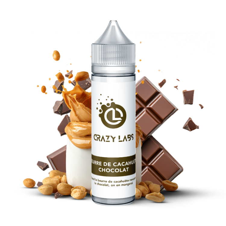 Beurre De Cacahuete Chocolat 50ML - Crazy Labs