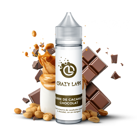 Beurre De Cacahuete Chocolat 50ML - Crazy Labs