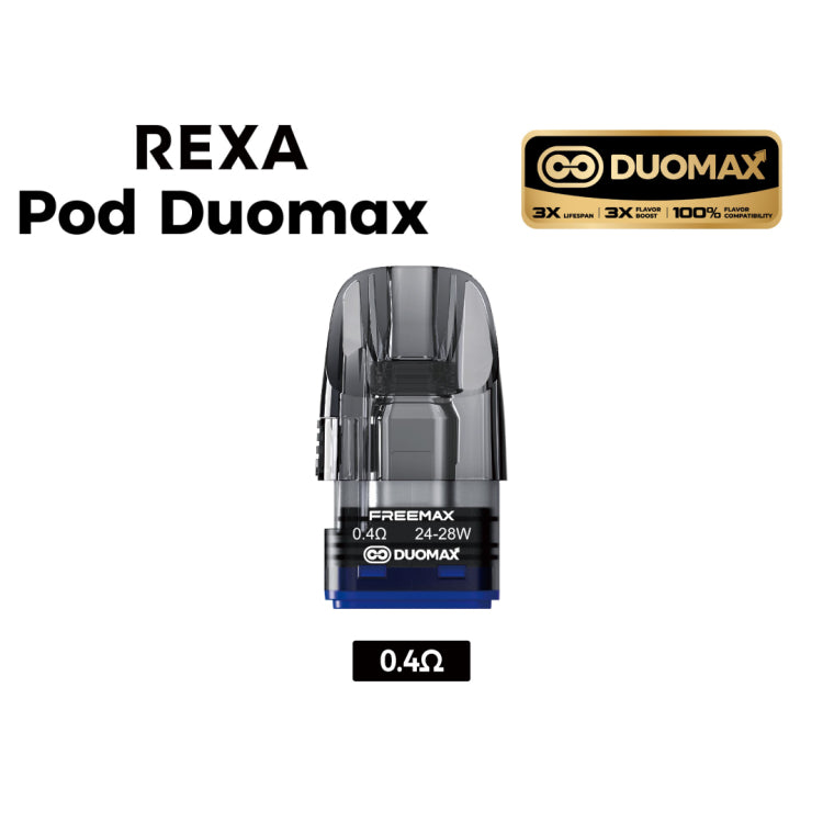 Cartouches Rexa Pod DuoMax  - Freemax