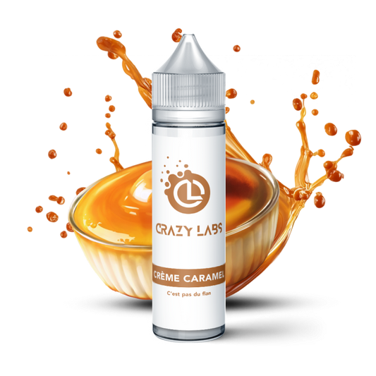 Creme Caramel 50ML - Crazy Labs