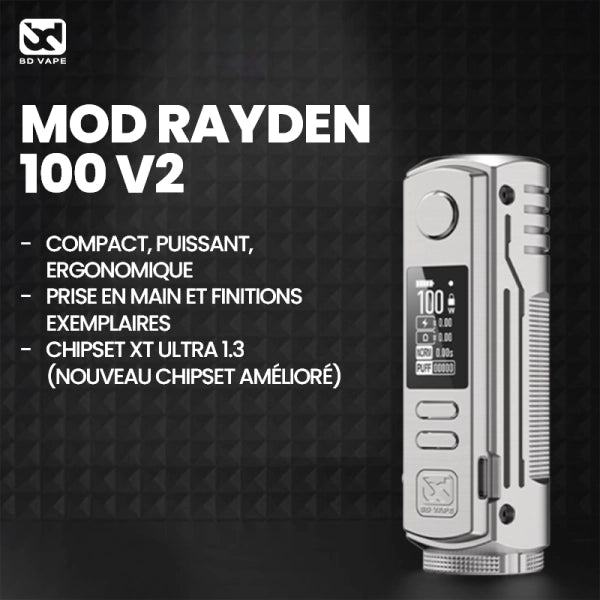 Box Rayden 100 V2 - BD Vape